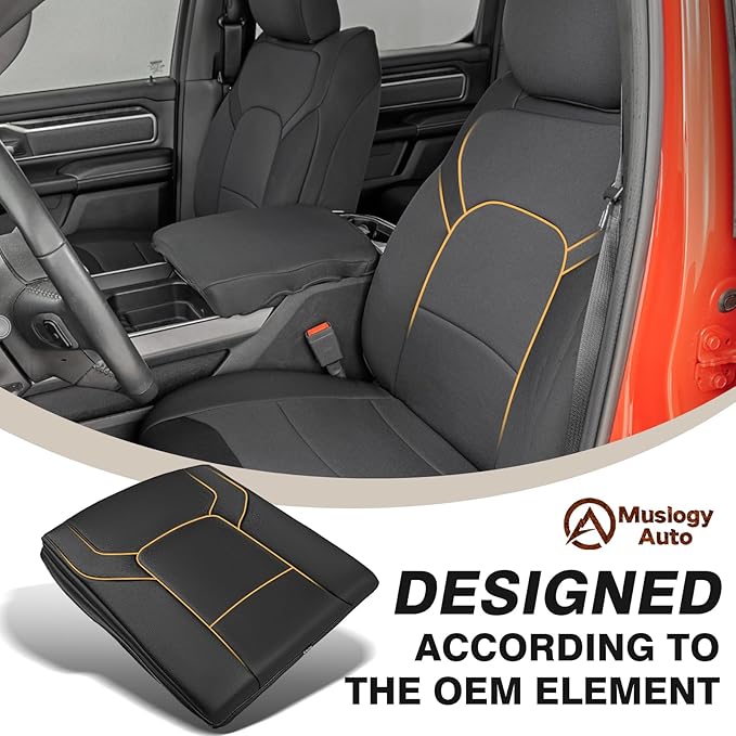Muslogy Center Console Armrest Cover Compatible - Image 4