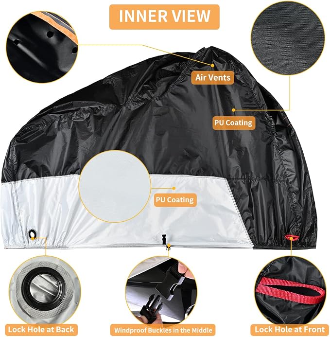 Motorcycle Cover Waterproof Outdoor, Coverado All Weather Protection Motorbike - Image 3