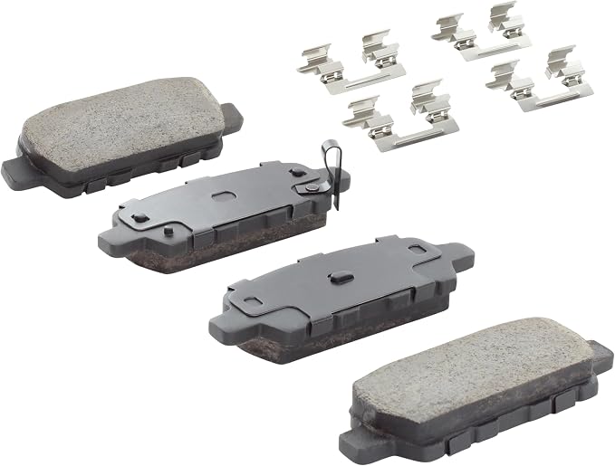 Premium Ceramic Rear Brake Pads Compatible - Image 2