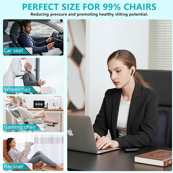 FLORICH Lumbar Support with Car headrest Back Pillow - Image 5