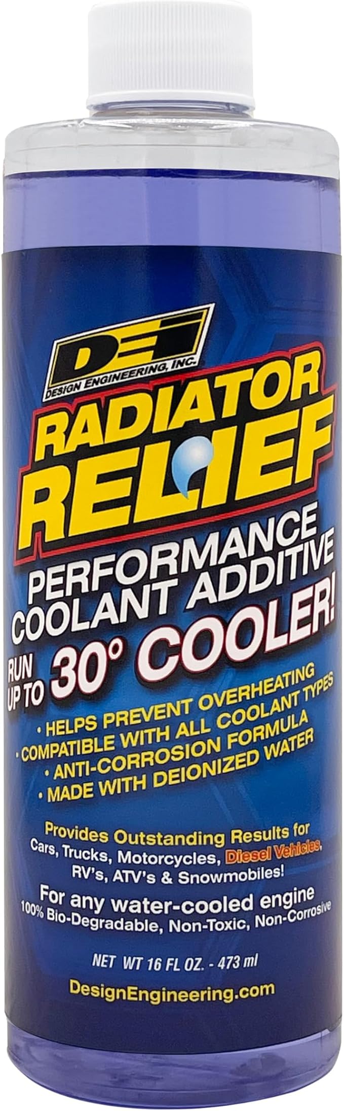 Design Engineering Radiator Relief Coolant Additive Engine Coolant by DesignEngineeringInc