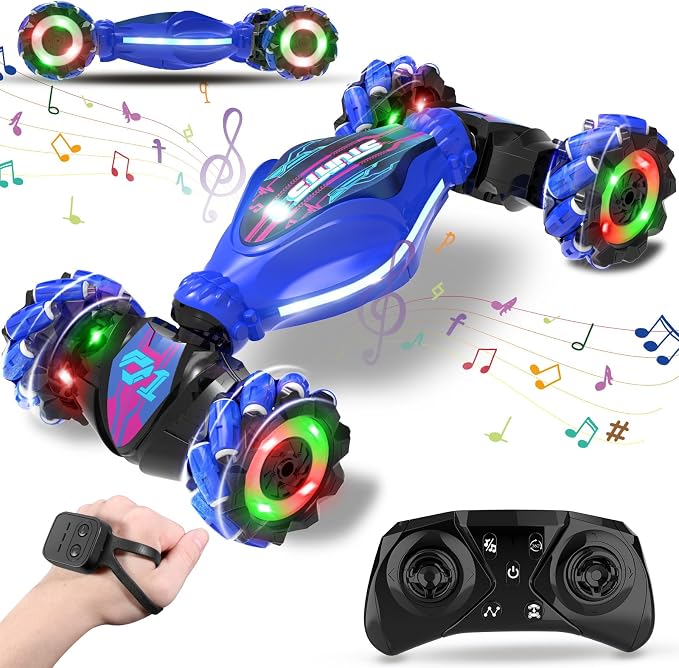 Gesture RC Car - Gesture Sensing RC Stunt Car Toys by Paaxido