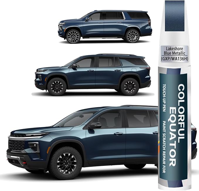 Lakeshore Blue Metallic Touch Up Paint Compatible by SNSIR
