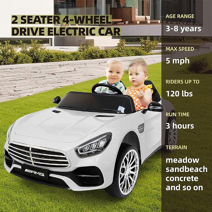 12V Ride On Car for Kids, Electric Car - Image 2