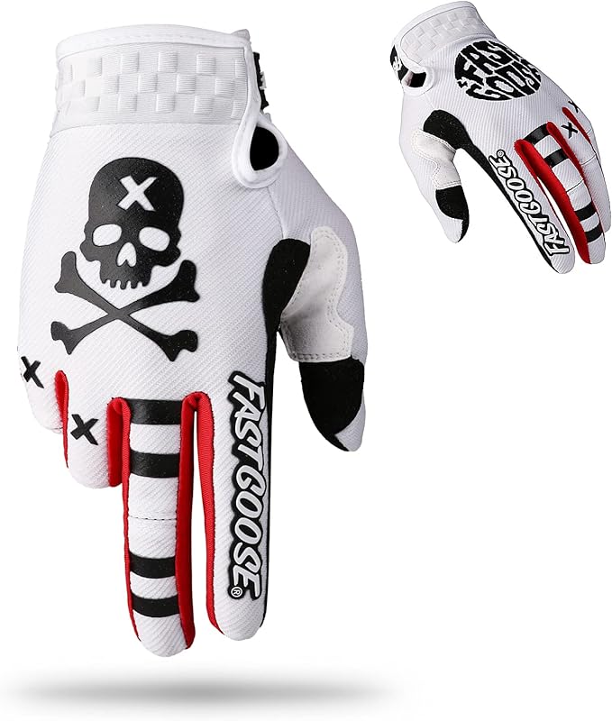 Dirt Bike Motorcycle Gloves by Unknown