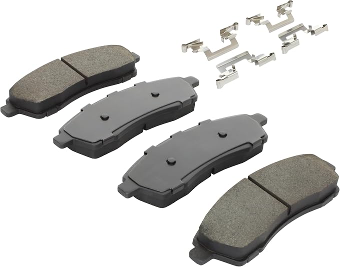 Premium Semi-Metallic Rear Brake Pads Compatible - Image 2