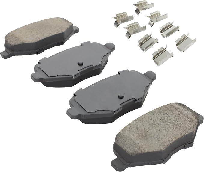 Premium Ceramic Rear Brake Pads Compatible - Image 2