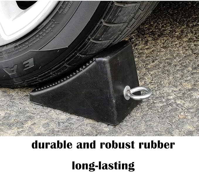 ROBLOCK Heavy-Duty Rubber Wheel Chocks - Image 4