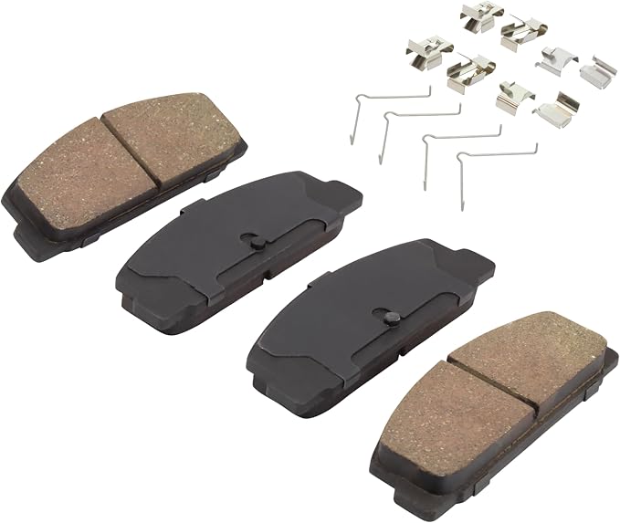 Premium Ceramic Rear Brake Pads Replacement - Image 2