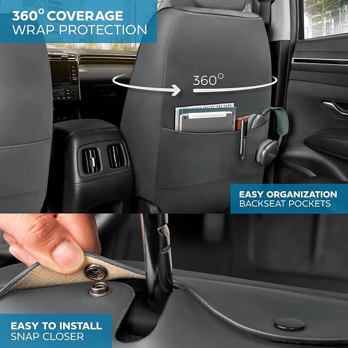 Elite Edition Faux Leather Seat Covers - Image 3