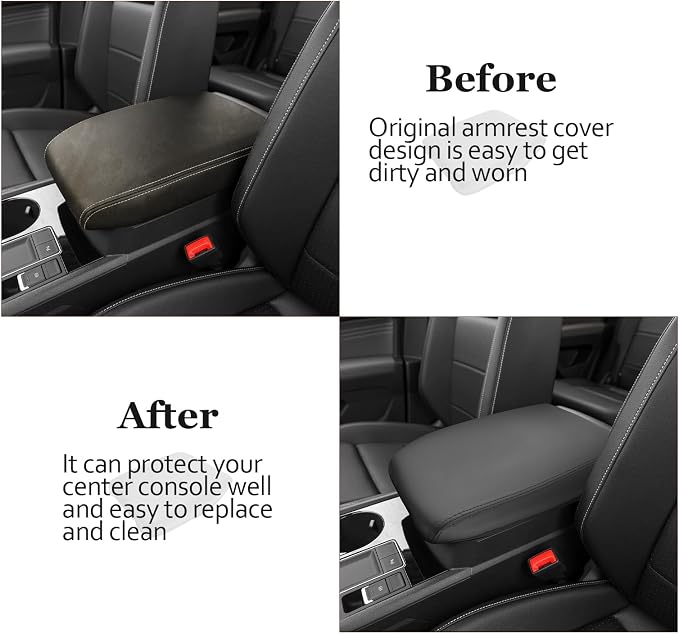 SKTU for 2024 2025 2026 Volkswagen Atlas Center Console Cover 2024 2025 2026 VW - Image 5