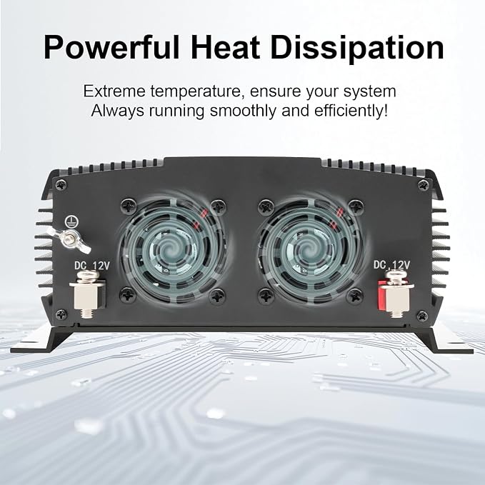 3000 Watt car Power Inverter 12V to 110V /120V - Image 5