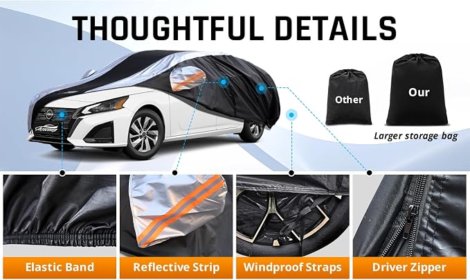 Altima Car Cover Waterproof All Weather - Image 5