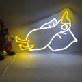 Lying Flat Duck Neon Sign, Cute LED Neon Light Sign by ASONGLIFE
