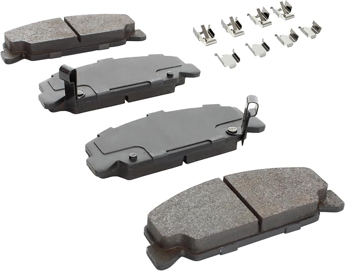 Premium Ceramic Front Brake Pads Compatible - Image 2