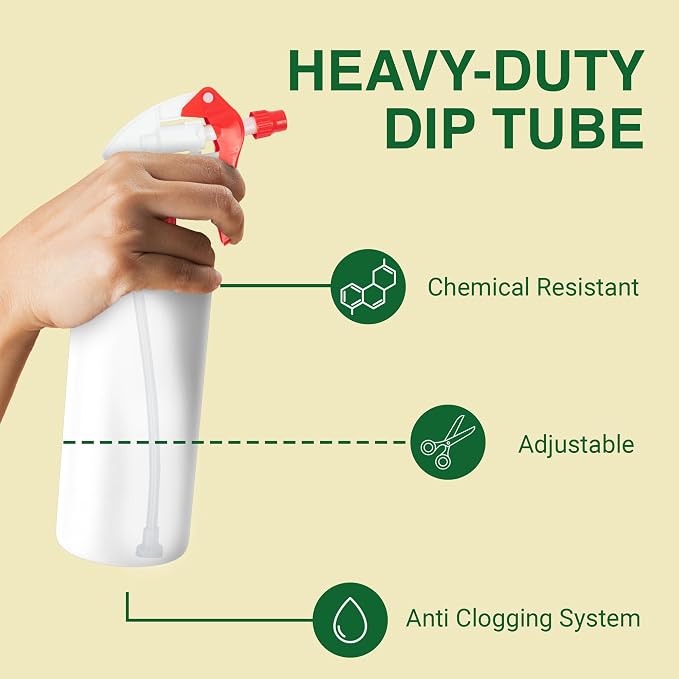 Spray Bottle Nozzle Replacement, Bottle Tops Only - Image 4