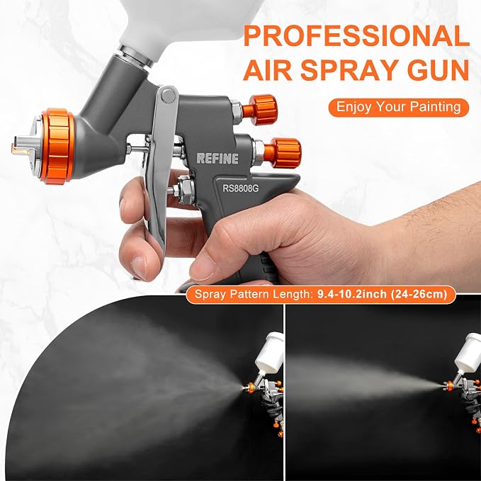 REFINE Air Spray Gun, Auto Paint Gun - Image 2
