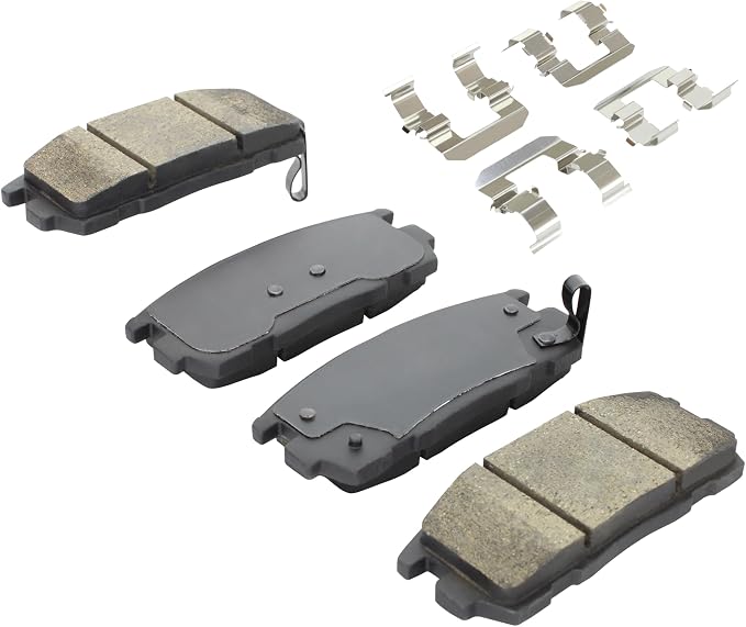 Premium Ceramic Rear Brake Pads Compatible - Image 2