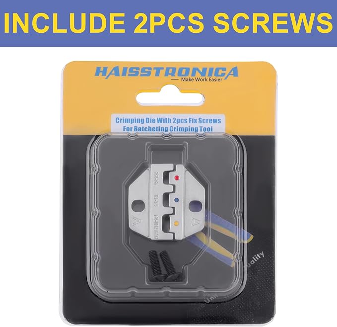 haisstronica Crimping Die for Heat Shrink Connectors, 22-10 AWG - Image 5