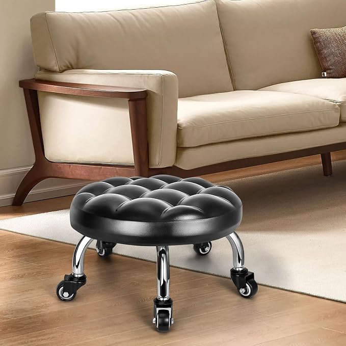 Low Rolling Stool, Low Stool - Image 2