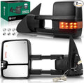 YHTAUTO Power Adjusted Heated Towing Mirrors Fit Toyota Tundra 07-21, Sequoia by YHTAUTO