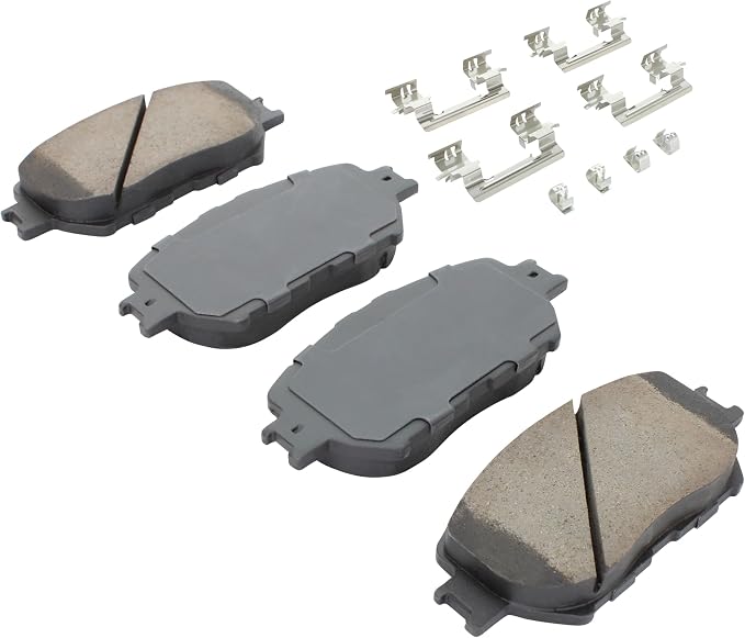 Premium Ceramic Front Brake Pads Compatible - Image 2