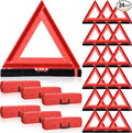 Kanayu Warning Triangle DOT Approved Foldable Emergency Safety Triangles by Kanayu
