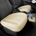 2 Pack Leather Front Car Seat Cover Bottom Car Seat, Universal Anti-Slip Driver by BEITK