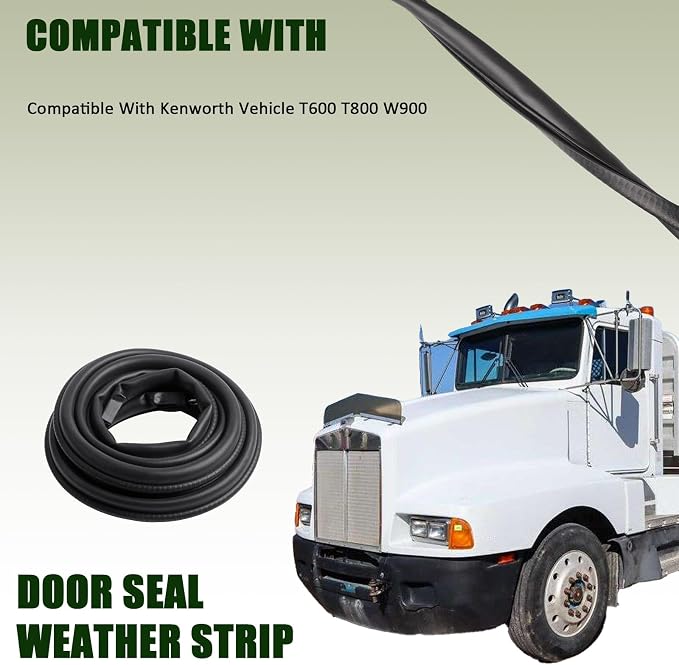 ZONFANT Cab Rubber Weatherstrip Car Door Seal Compatible - Image 3