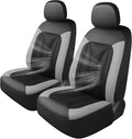 GIANT PANDA Fit Chevy Silverado 1500 2500 3500 Front Car Seat Cover, 3D Air by GIANTPANDA