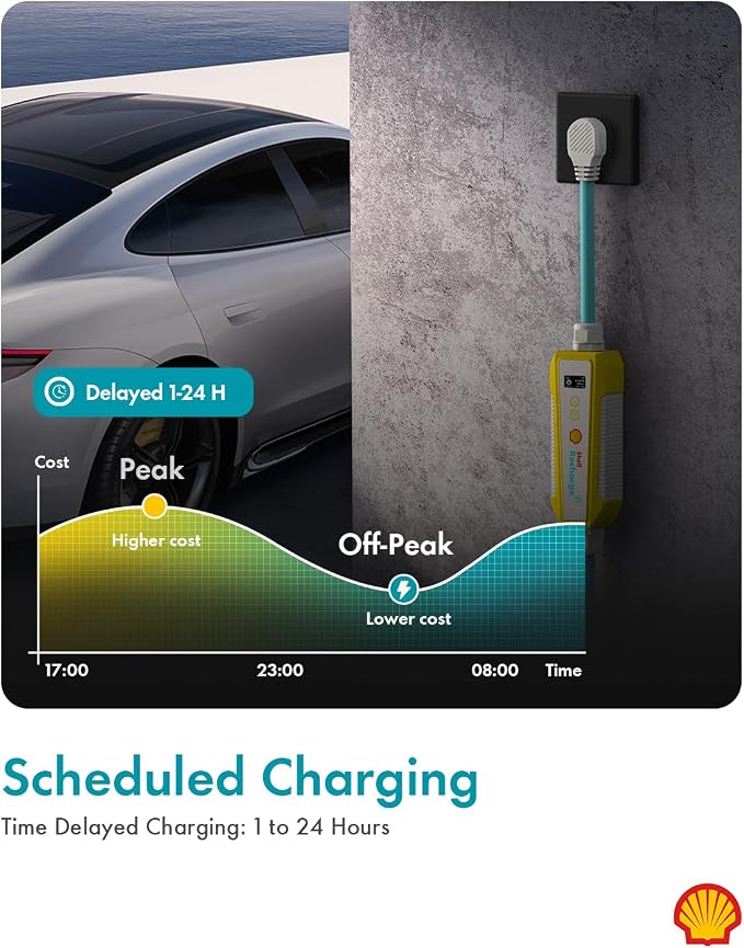 Shell Level 2 EV Charger, 40A ETL Certified Energy Star EV Charger, - Image 4