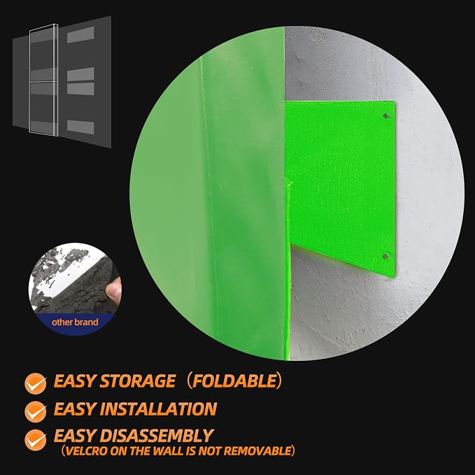 PROGOAL 2"/4" Thick Foam Protection Wall Pad，Gym Basketball-Court - Image 6