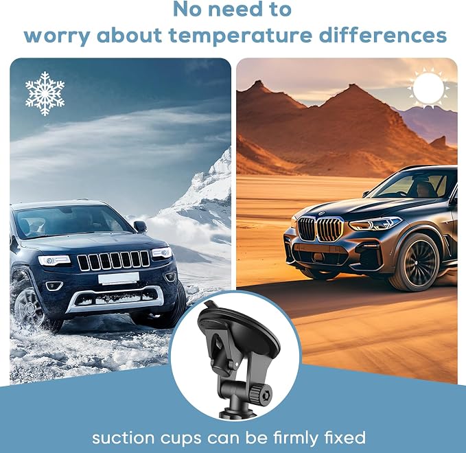 Suitable for Uniden R7 R8 Radar Detector, Car Radar Detector Suction Cup Bracket - Image 4