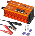 750W Pure Sine Wave Inverter, Car Power Inverter, 12V DC to 110V AC Power by KORKIE