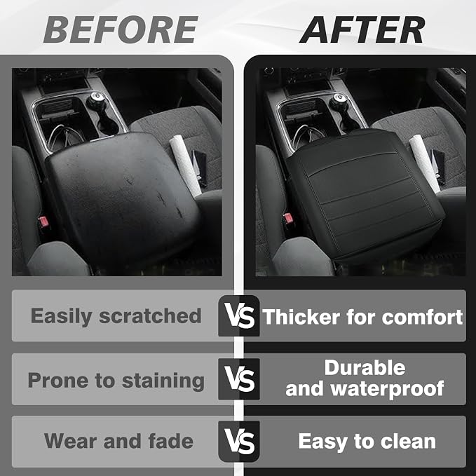 Muslogy Center Console Armrest Cover Compatible - Image 6