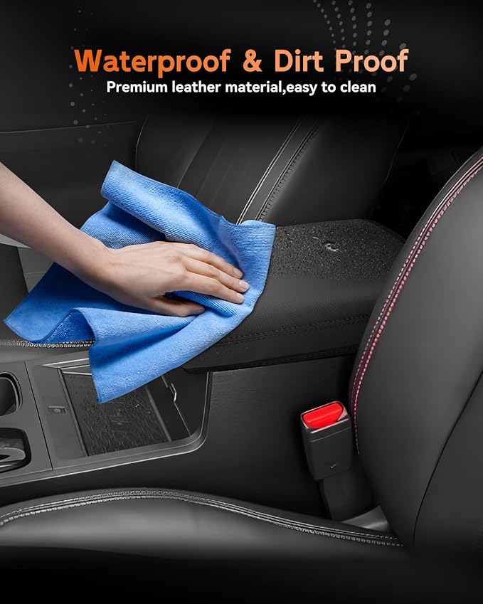 CDEFG for Nissan Frontier 2022-2025 Center Console Cover Armrest Box Cover for - Image 6