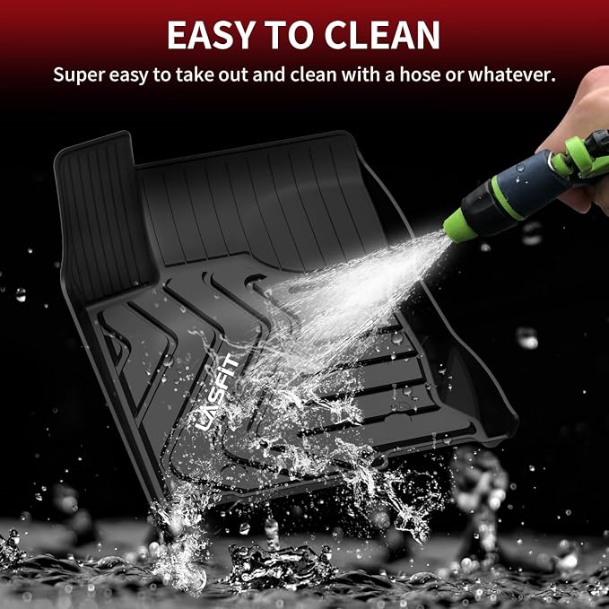 LASFIT Floor Mats Fit for Lexus NX NX200t NX300 NX300h 2021-2015 All Weather - Image 6