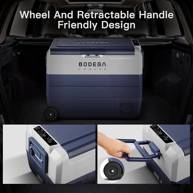 BODEGACOOLER 12 Volt Portable Refrigerator, 64 Quart Car Fridge Dual Zone - Image 8