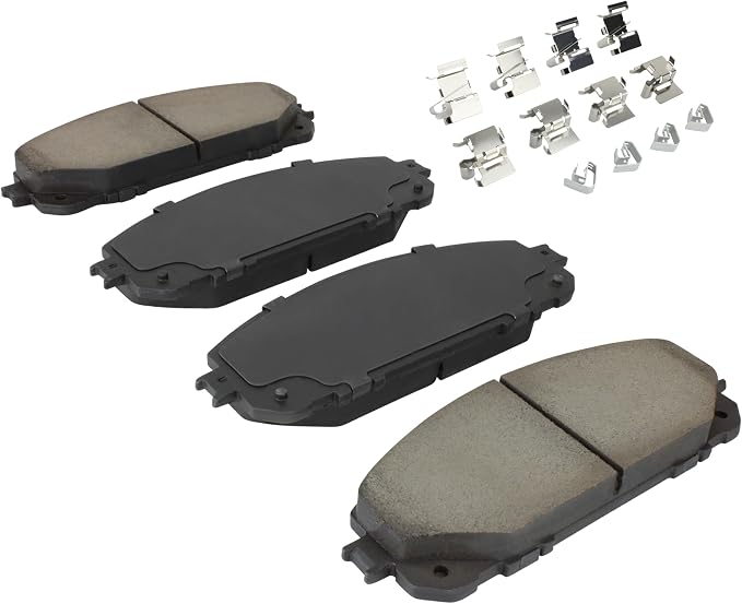 Premium Ceramic Front Brake Pads Compatible - Image 2