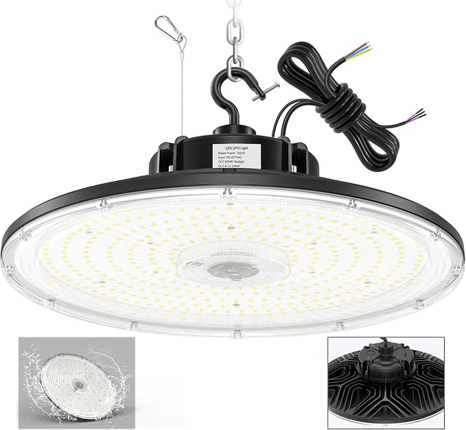 BBESTLED 150W LED UFO Baylight 21000 Lumens IP65 Waterproof Dimmable LED Work by BBESTLED
