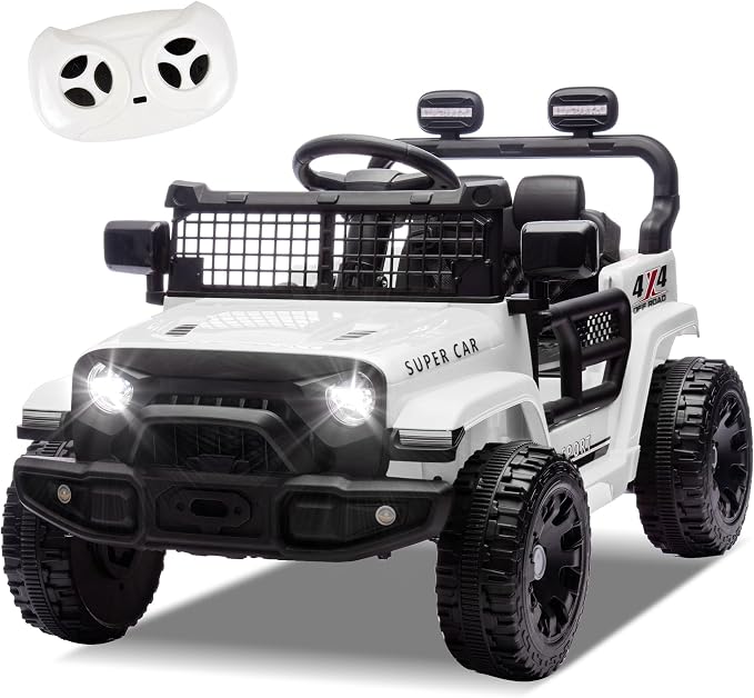 24V Ride on Toys with Parents Control, Ride on TruckCar with Four-Wheel by BCARORUR