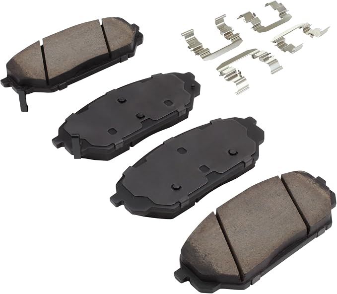 Premium Ceramic Front Brake Pads Compatible - Image 2