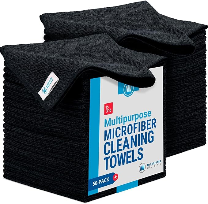 16" x 16" All Purpose Microfiber Towels by MicrofiberWholesale