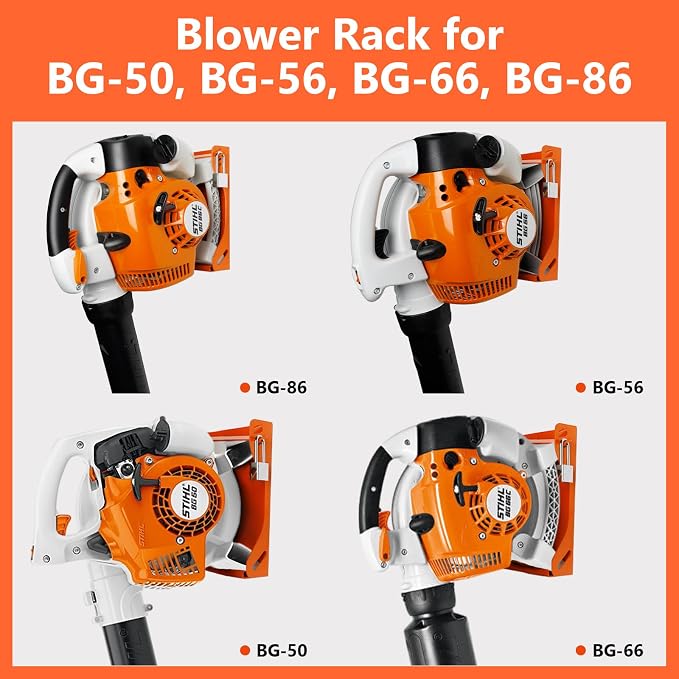 Blower Rack Compatible with Stihl BG-50, Handheld Blower Holder Mount Rack - Image 2