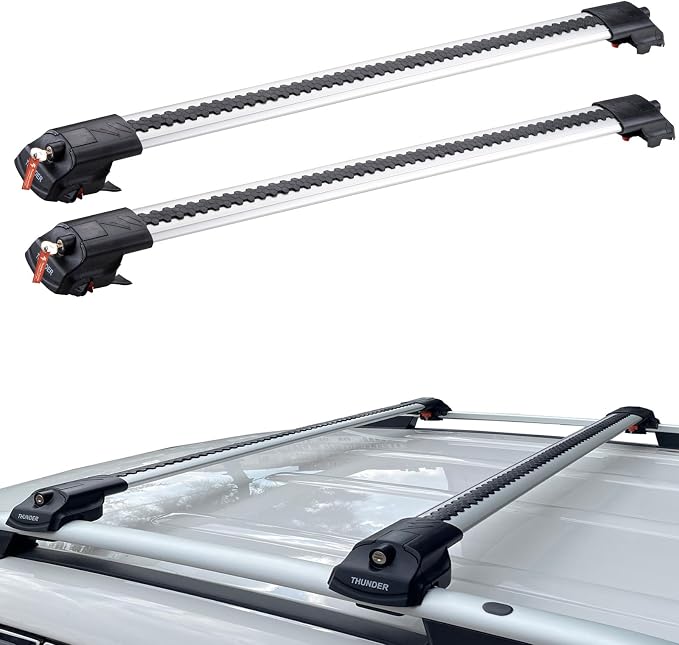 for Subaru Ascent 2019 2026 Roof Rack Cross Bars | Lockable Aluminum Luggage - Image 3