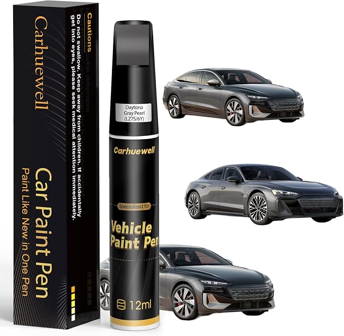 Daytona Gray Pearl Touch Up Paint Compatible by Carhuewell