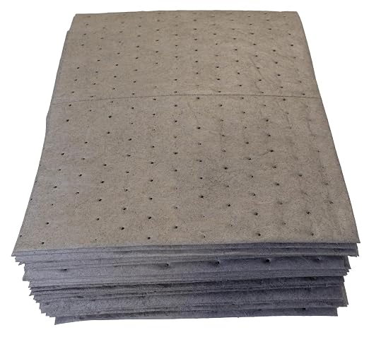 Oil-Dri L90907 15" W x 19" L Universal Heavy Weight Bonded Perforated Pads - Image 6