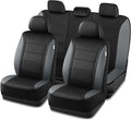 Road Comforts Leather Seat Covers, Breathable Car Seat Covers Full Set by RoadComforts