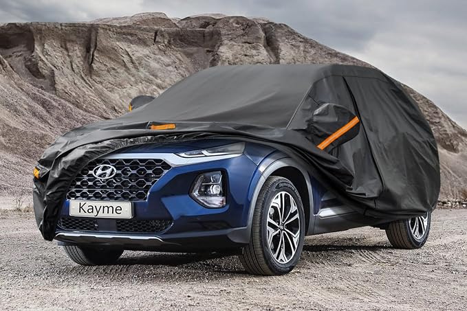 Kayme 7 Layers SUV Car Cover Custom Fit - Image 7