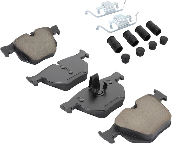 Premium Ceramic Rear Brake Pads Compatible - Image 2